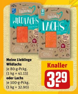 Meine Lieblinge Wildlachs oder Lachs