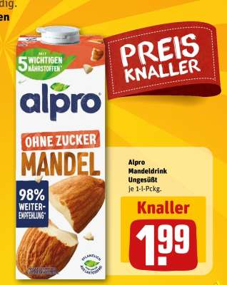 Alpro Mandeldrink Ungesüßt