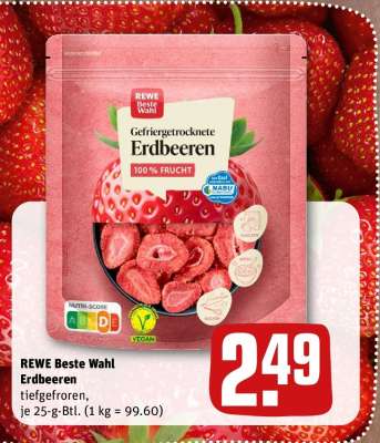 REWE Beste Wahl Erdbeeren