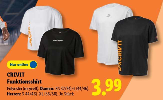 CRIVIT Funktionsshirt