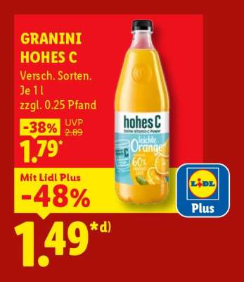 Granini Hohes C