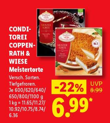Conditorei Coppenrath & Wiese Meistertorte*