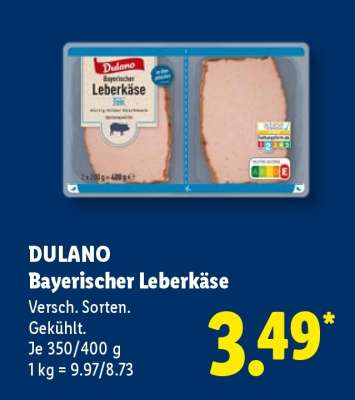 Dulano Bayerischer Leberkäse