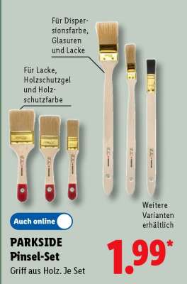 PARKSIDE Pinsel-Set