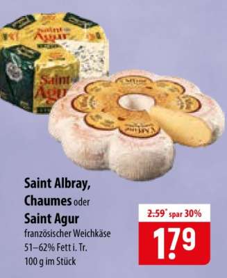Saint Albray, Chaumes oder Saint Agur
