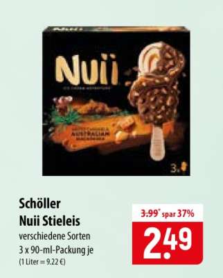 Schöller Nuii Stieleis