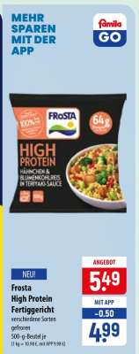 FROSTA High Protein Fertiggericht