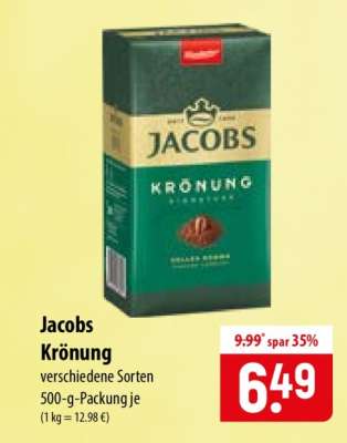 Jacobs Krönung