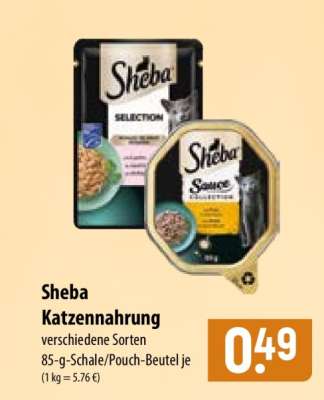 SHEBA Katzennahrung