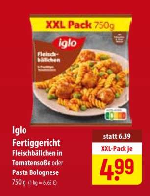 Iglo Fertiggericht