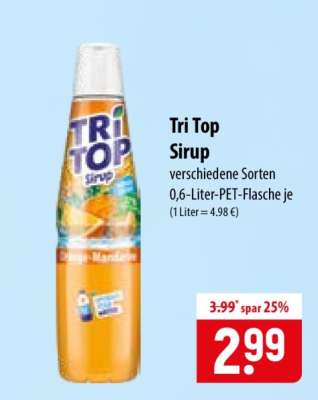TRI TOP Sirup
