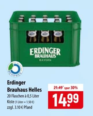 ERDINGER BRAUHAUS Helles/