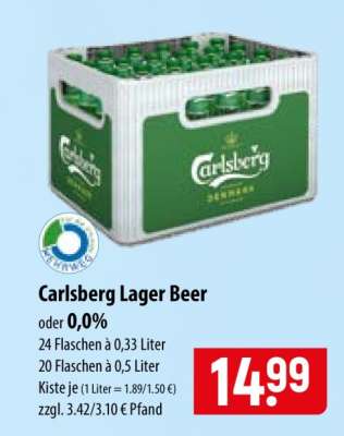 Carlsberg Lager Beer