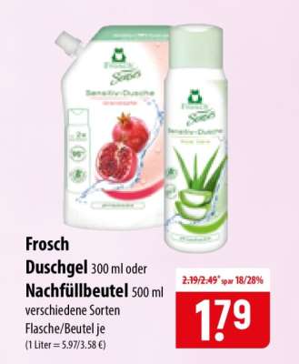 Frosch Duschgel