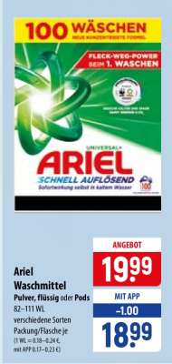 Ariel Waschmittel*