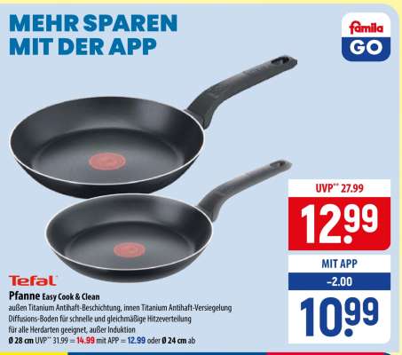 Tefal Pfanne Easy Cook & Clean