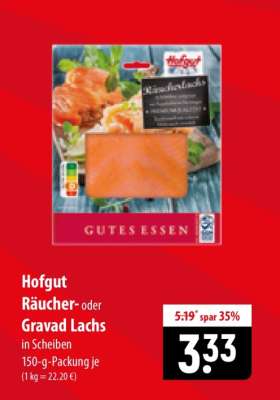 Hofgut Räucher- oder Gravad Lachs