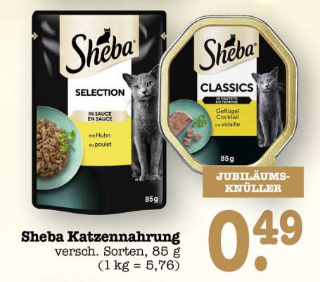 SHEBA Katzennahrung