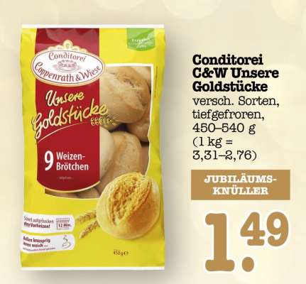 Conditorei C&W Unsere Goldstücke