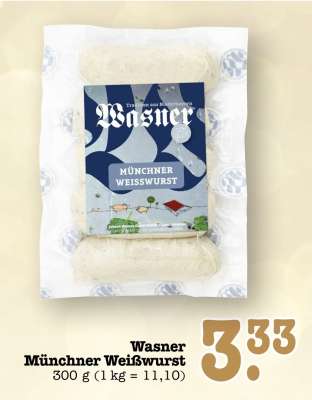 Wasner Münchner Weißwurst