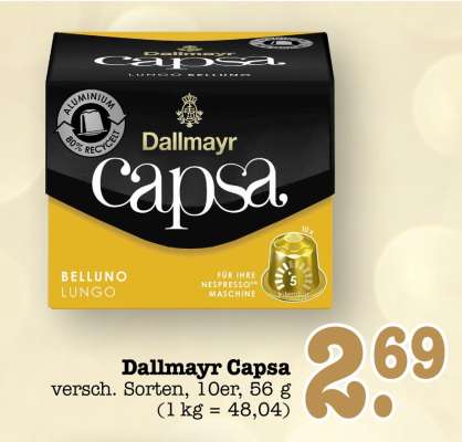Dallmayr capsa