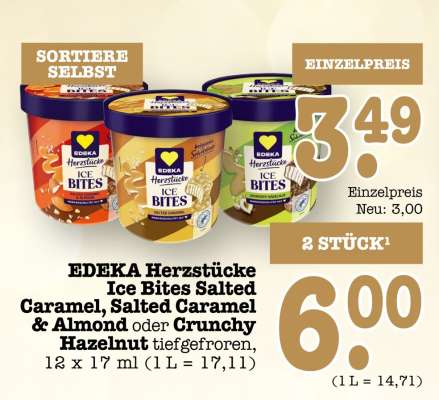 EDEKA Herzstücke Ice Bites