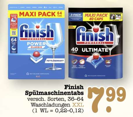 FINISH SpülmaschinenTabs