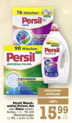 Persil Waschmittel Pulver, Gel oder Discs