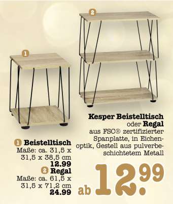 Kesper Beistelltisch oder Regal