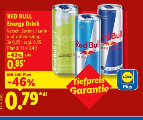 Red Bull Energy Drink*