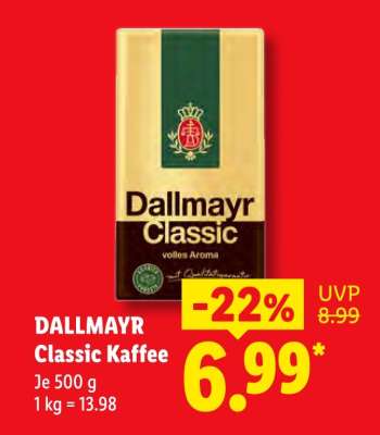 Dallmayr Classic Kaffee*