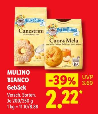 Mulino Bianco Gebäck