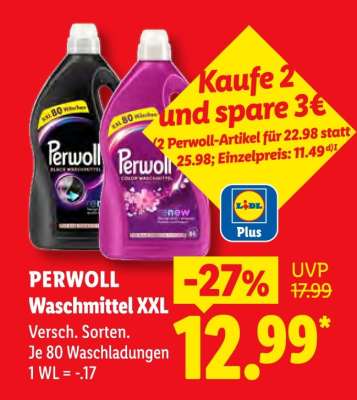 Perwoll Waschmittel XXL