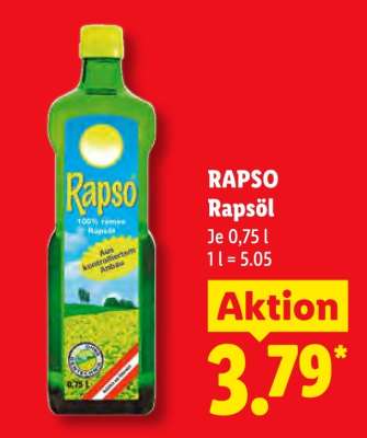 Rapso Rapsöl