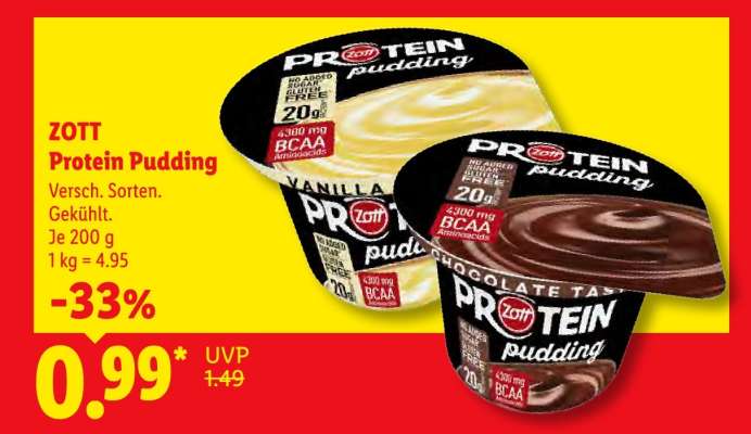 ZOTT Protein Pudding