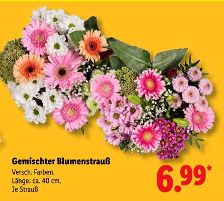 Gemischter Blumenstrauß