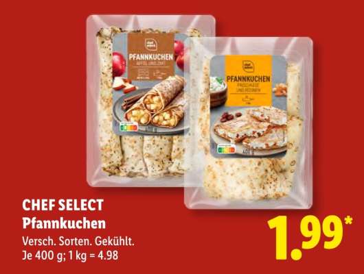 CHEF SELECT Pfannkuchen