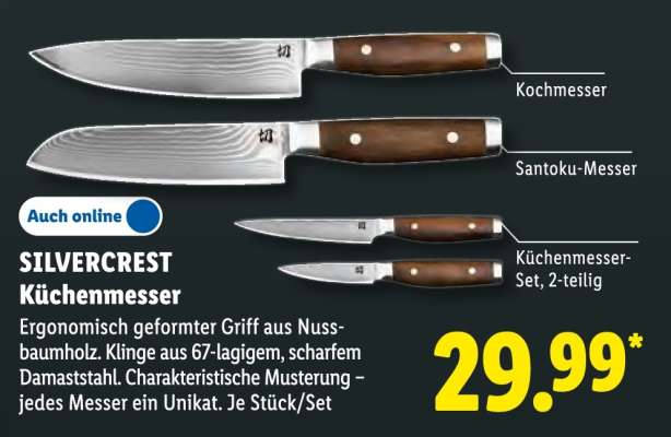 SILVERCREST Küchenmesser