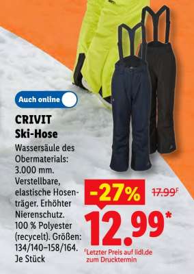 Crivit Ski-Hose