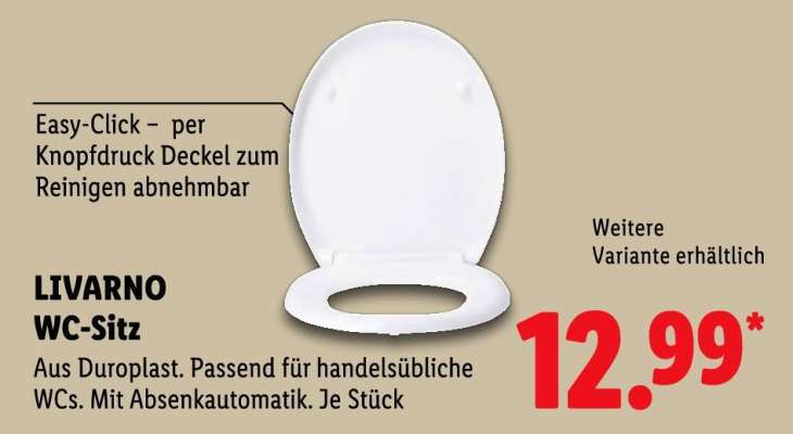 LIVARNO WC-Sitz