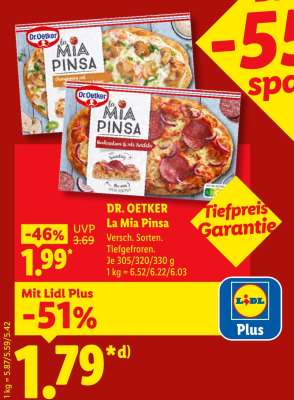 DR. OETKER La Mia Pinsa