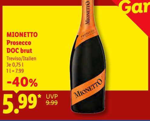 Mionetto Prosecco DOC, brut