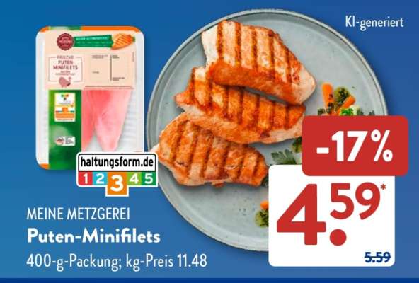 MEINE METZGEREI Puten-Minifilets