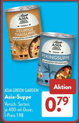 ASIA GREEN GARDEN Asia-Suppe