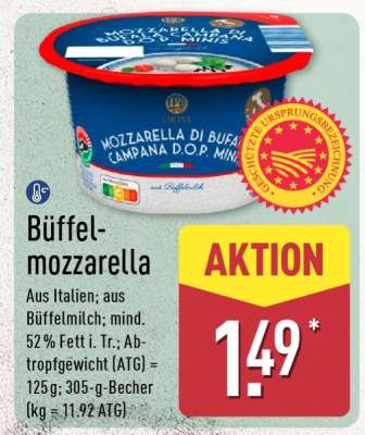 Büffelmozzarella