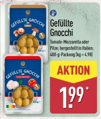 Gefüllte Gnocchi