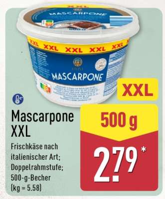 Mascarpone XXL