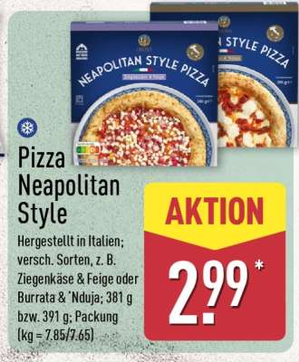 Pizza Neapolitan Style
