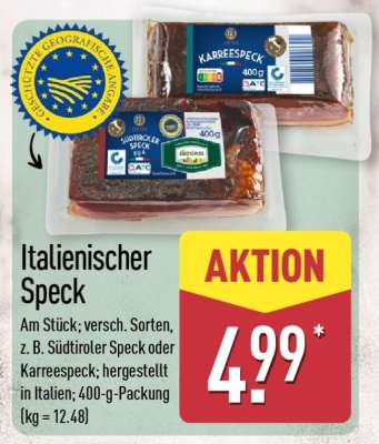 Italienischer Speck
