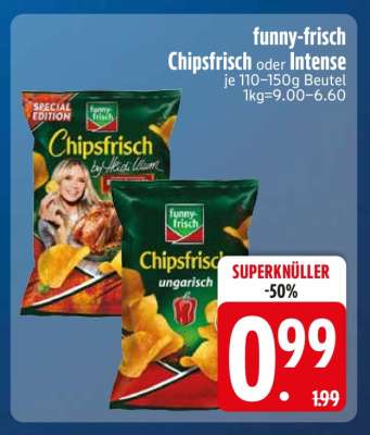 funny-frisch Chipsfrisch oder Intense